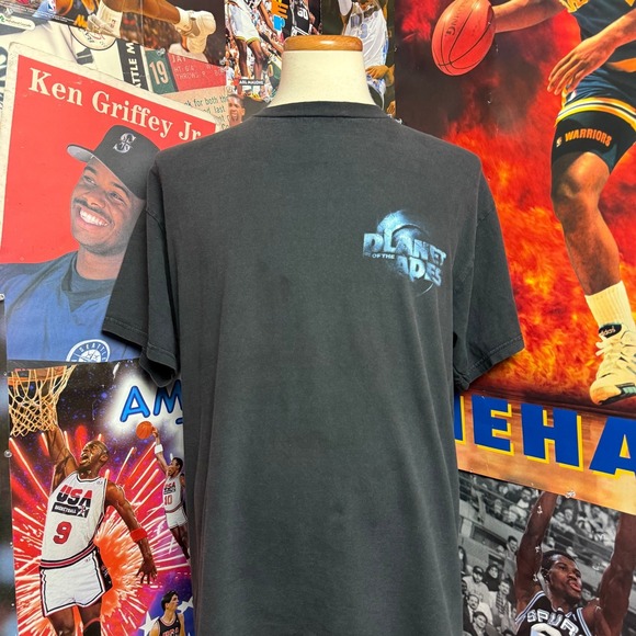 Vintage Planet of The Apes 2000 Rule The Planet Movie Promo Tee Sz XL